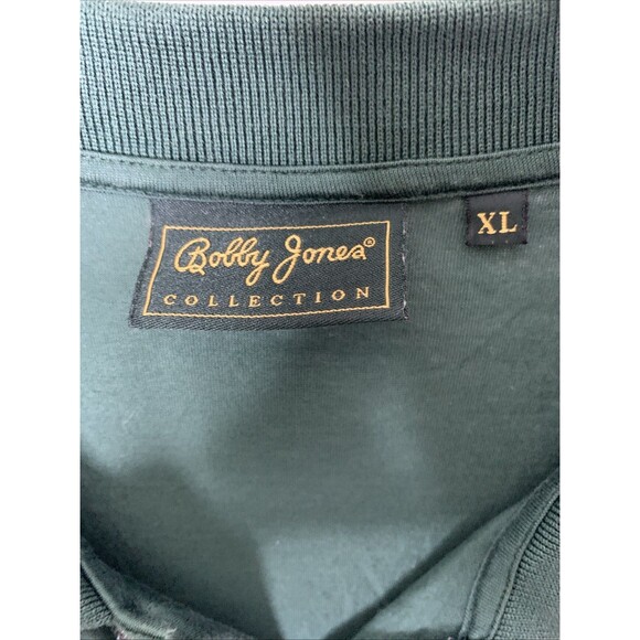 Bobby Jones Golf Polo Shirt Embroidery Masters Men's Short Sleeves Green Size XL - Picture 6 of 16